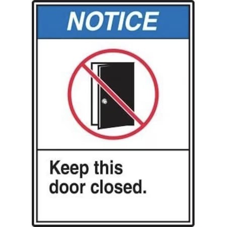 Accuform ANSI WARNING SAFETY SIGN KEEP CLEAR MRBR306VP MRBR306VP